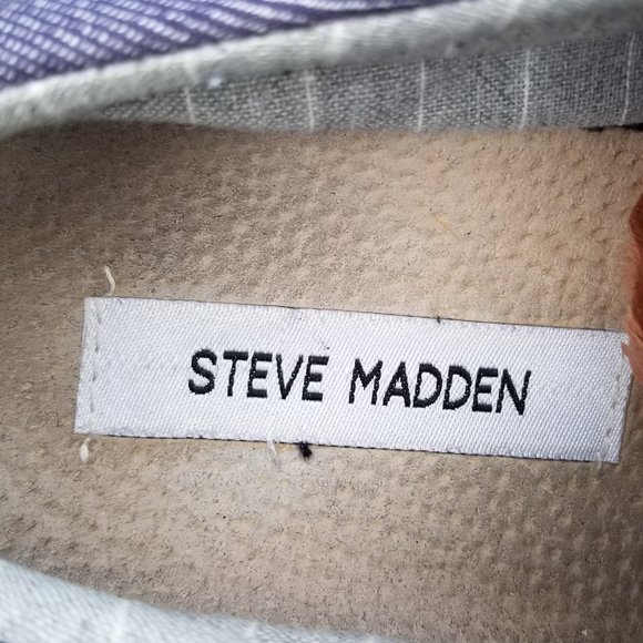 Steve Madden Stoker Denim & Suede Mens Shoes main image 4